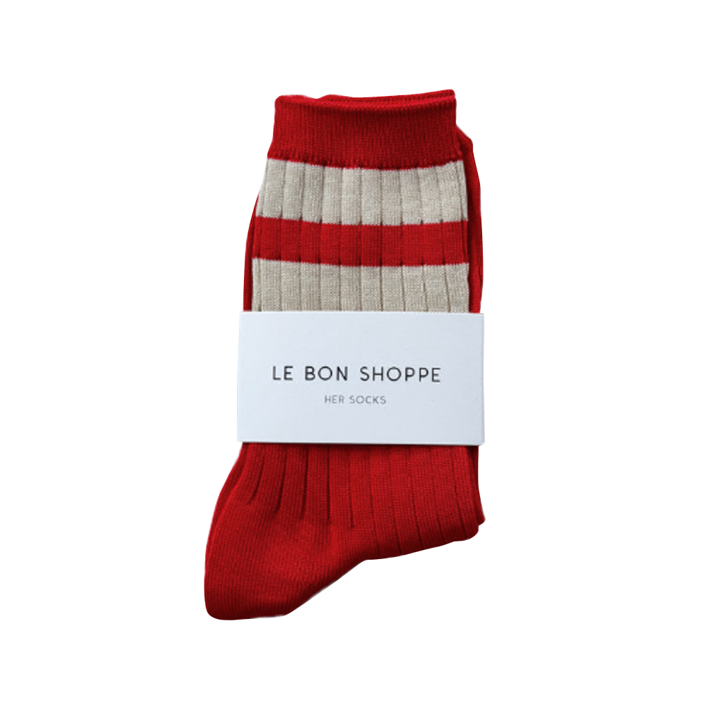 Le Bon Shoppe Socks Her Varsity Desire