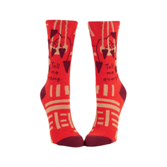 Blue Q Women's Socks Tell Me