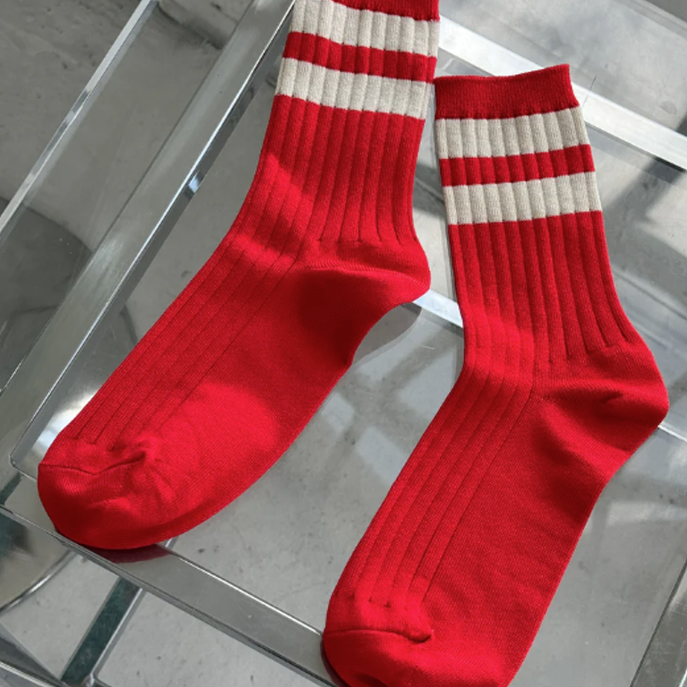 Le Bon Shoppe Socks Her Varsity Desire