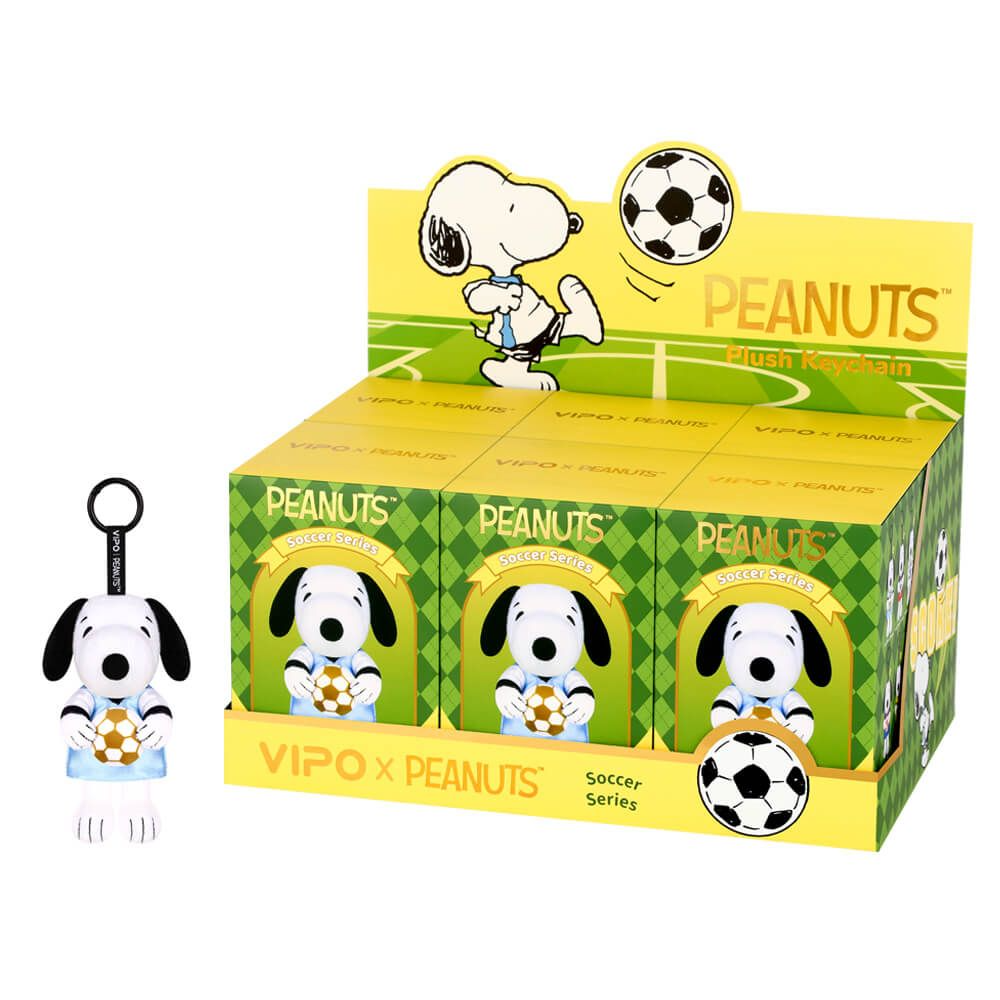 Peanuts  Soccer Series Plush Keyring Blind Box