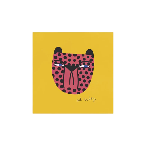 Studio Soph Ceramic Art Tile Not Today