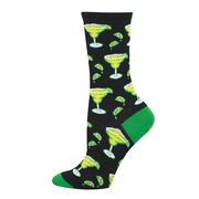 Socksmith Socks Women's Margarita and Lime Black