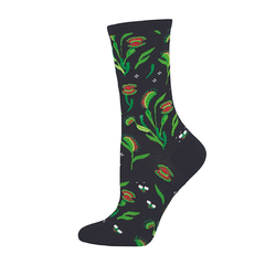 Socksmith Socks Women's Venus Fly Trap Black