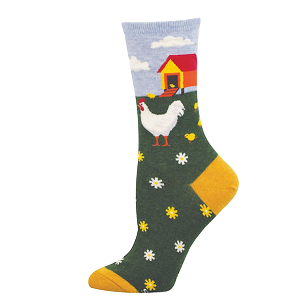 Socksmith Socks Women's Mother Hen Green Heather