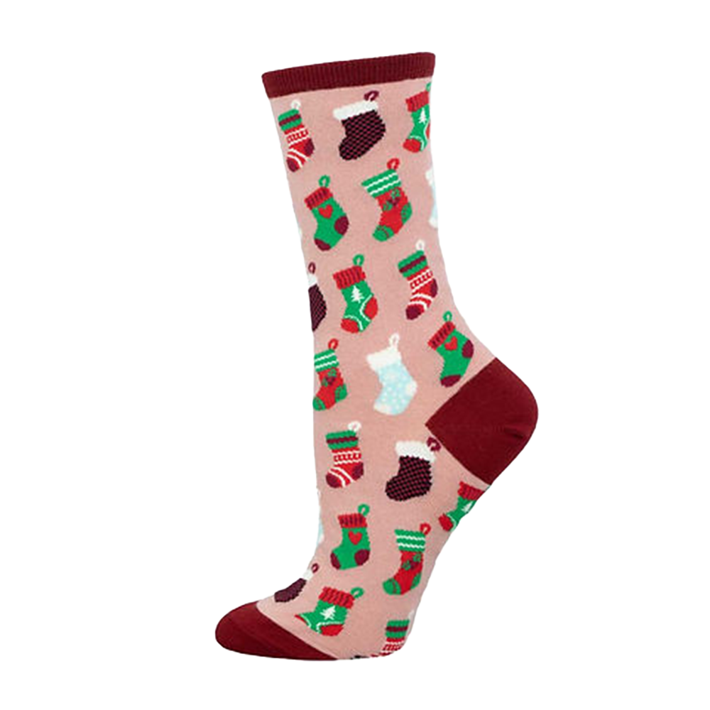 Socksmith Socks Womens Stocking Stuffers Pink