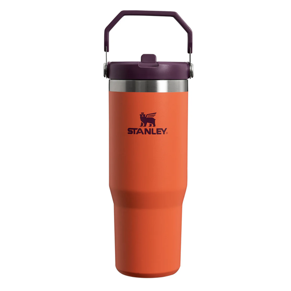 Stanley Ice Flow Flip Straw Tumbler 30oz Tigerlily Plum