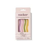Glass cocktail straws reusable eco party 