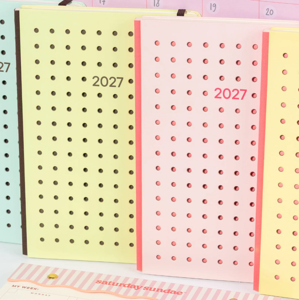 Saturday Sundae 2027 Weekly Planner Sprinkles Limoncello