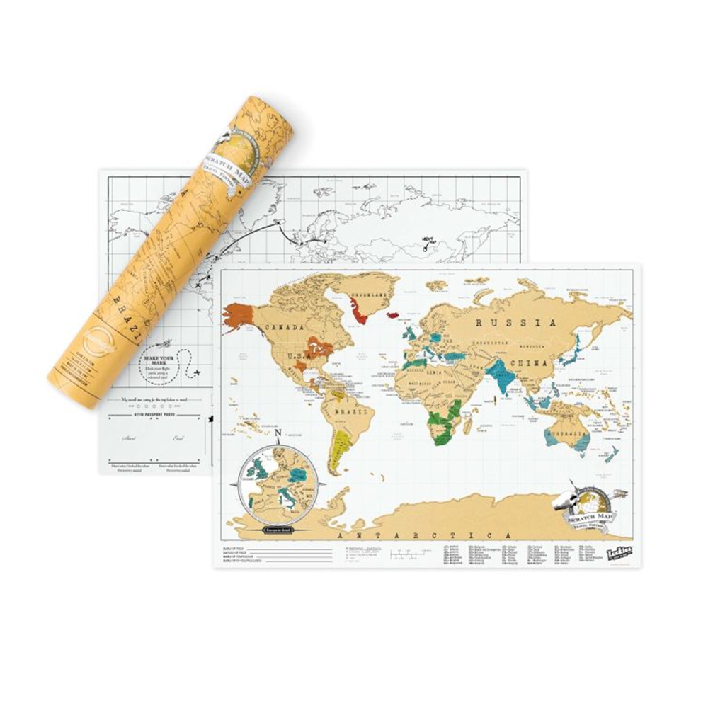 Scratch Map Travel