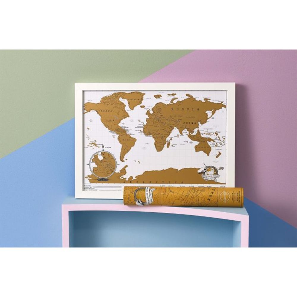 Scratch Map Travel