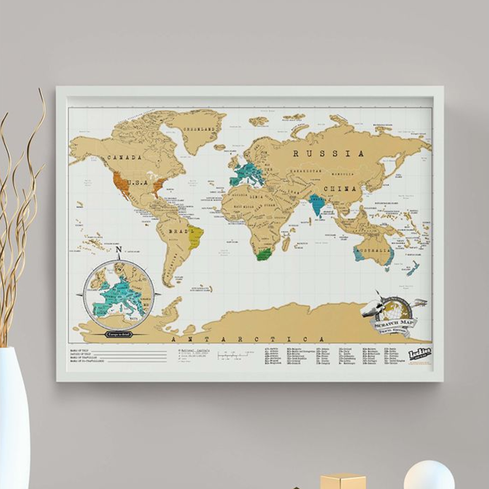 Scratch Map Travel