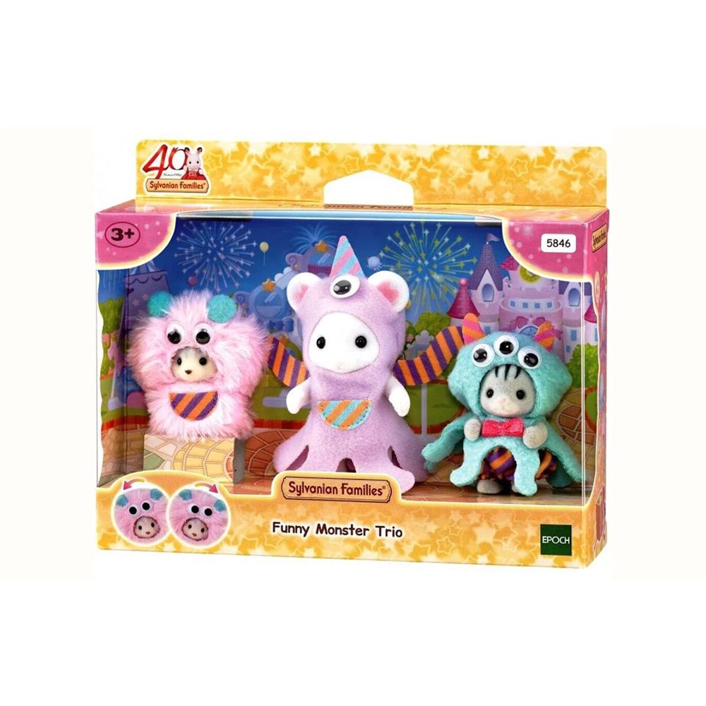 Sylvanian Families Funny Monster Trio Set