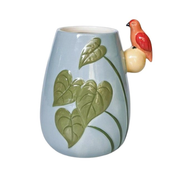 Ceramic Madagascar Vase Blue