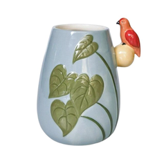 Ceramic Madagascar Vase Blue