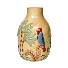 Ceramic Madagascar Vase Yellow
