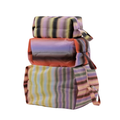 Baggu 3D Zip Pouch Gradient Stripes