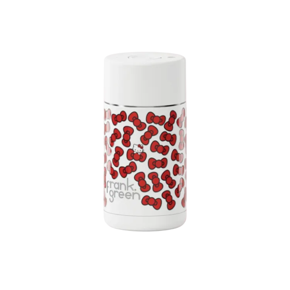Frank Green x Hello Kitty 12oz Reusable Cup Hello Kitty with Push Button Lid (Bow Edition)