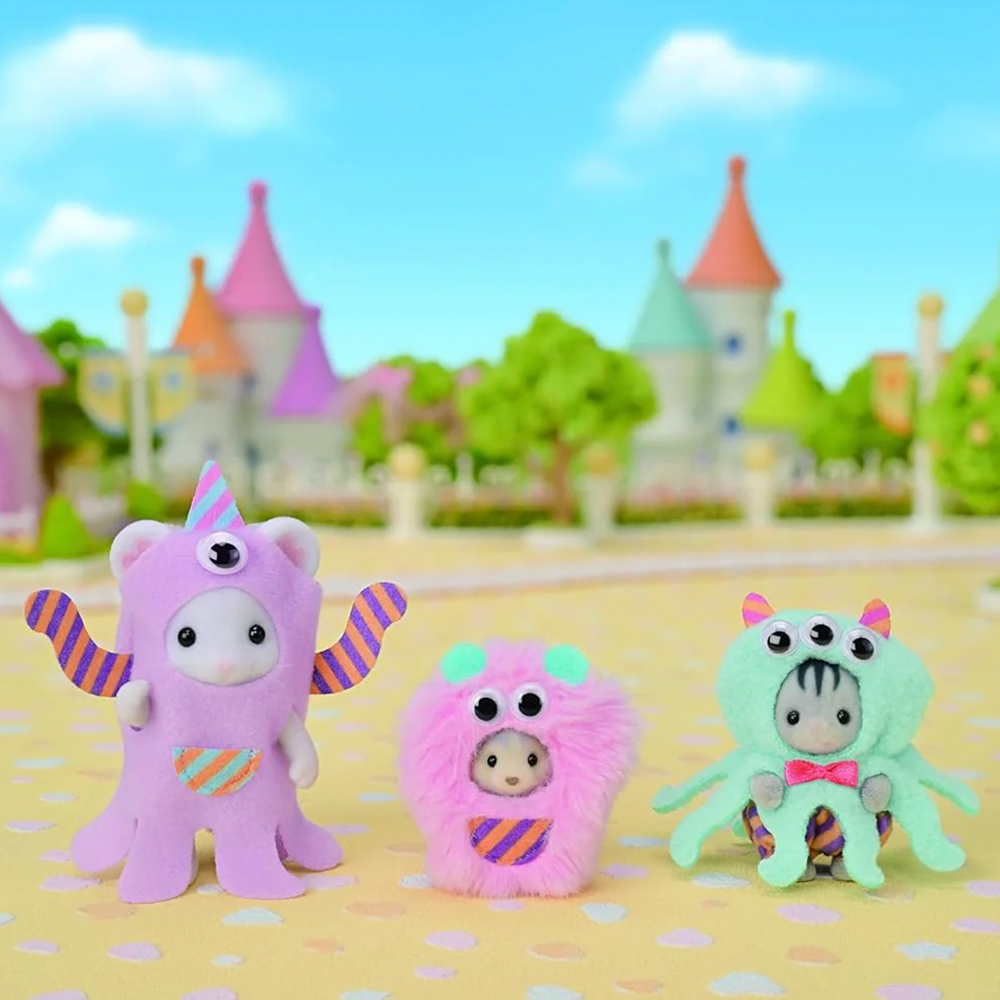 Sylvanian Families Funny Monster Trio Set