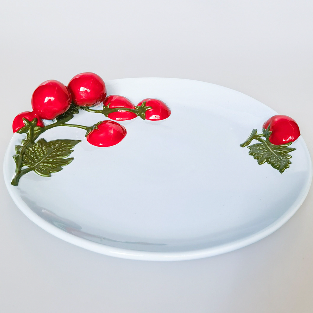 Ceramic Tomato Plate