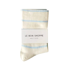 Le Bon Shoppe Wally Socks Sky Stripe