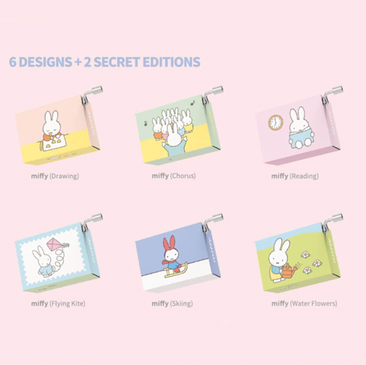Miffy Wind Up Musical Box Blind Box