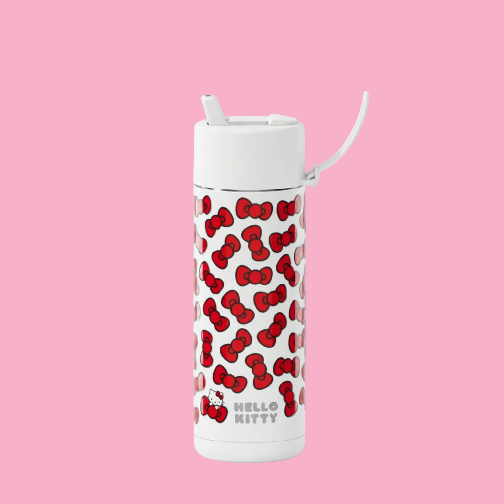 Frank Green x Hello Kitty 20oz Reusable Bottle Hello Kitty with Flip Straw Lid (Bow Edition)