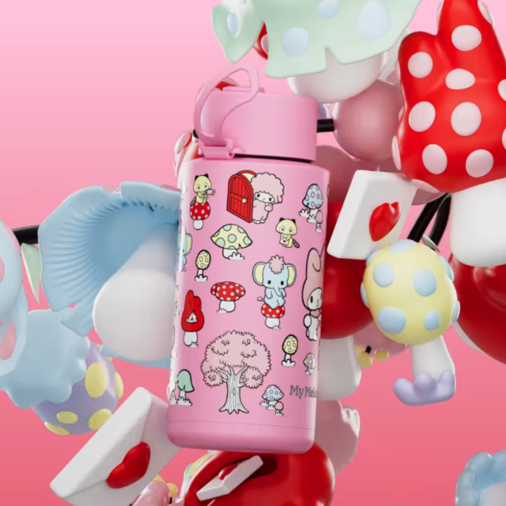 Frank Green x Hello Kitty 34oz Reusable Bottle My Melody with Flip Straw Lid