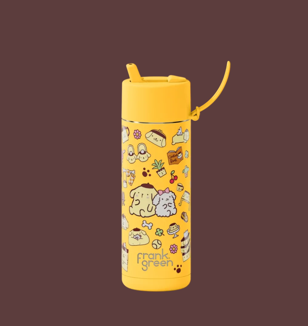 Frank Green x Hello Kitty 20oz Reusable Bottle PomPomPurin with Flip Straw Lid