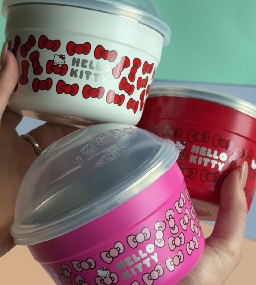Frank Green x Hello Kitty Trio Pack Hello Kitty To Go Bowls 500ml