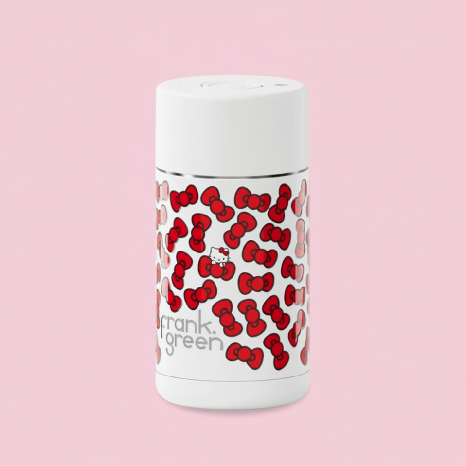 Frank Green x Hello Kitty 12oz Reusable Cup Hello Kitty with Push Button Lid (Bow Edition)