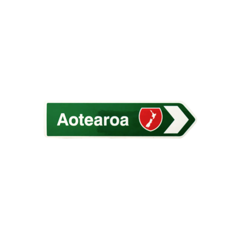Road Sign Magnet Aotearoa