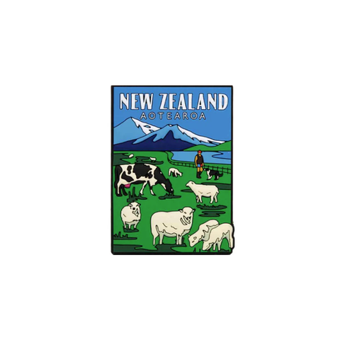 Moana Road Silicone New Zealand Magnet Farming