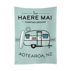 Moana Road Tea Towel  Mint-Haere Mai