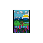 Moana Road Silicone New Zealand Magnet Lake Tekapo
