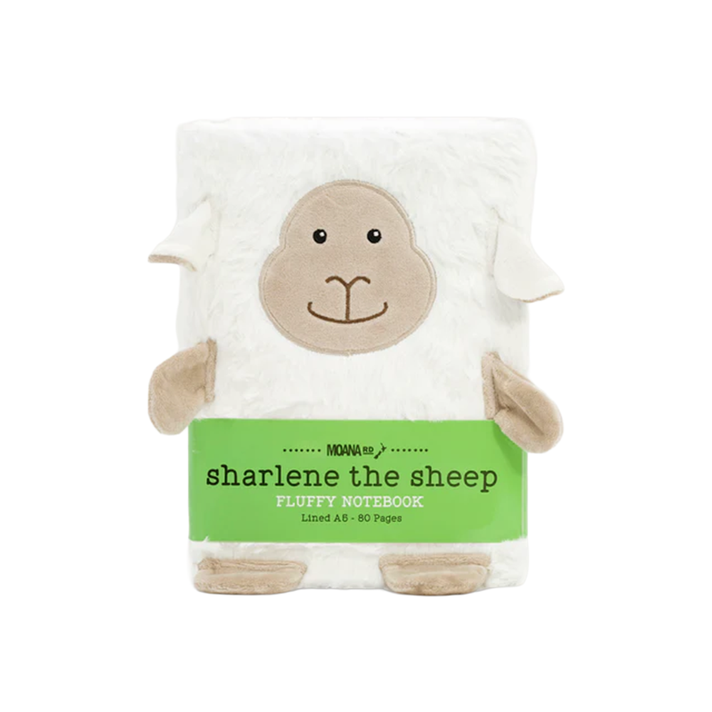 Moana Road Fluffy Notebook Sheep
