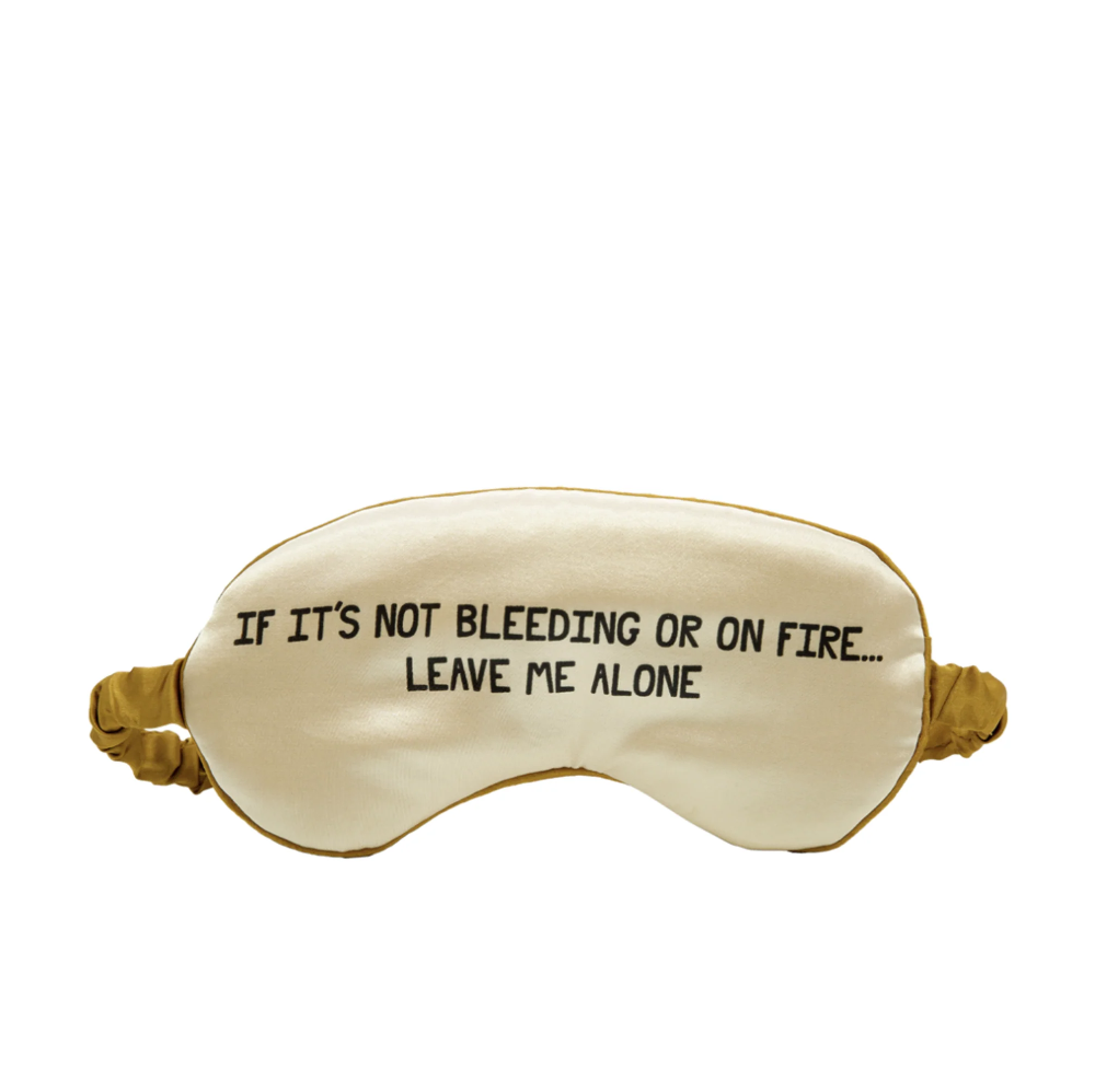 Moana Road Eye Mask Gold White