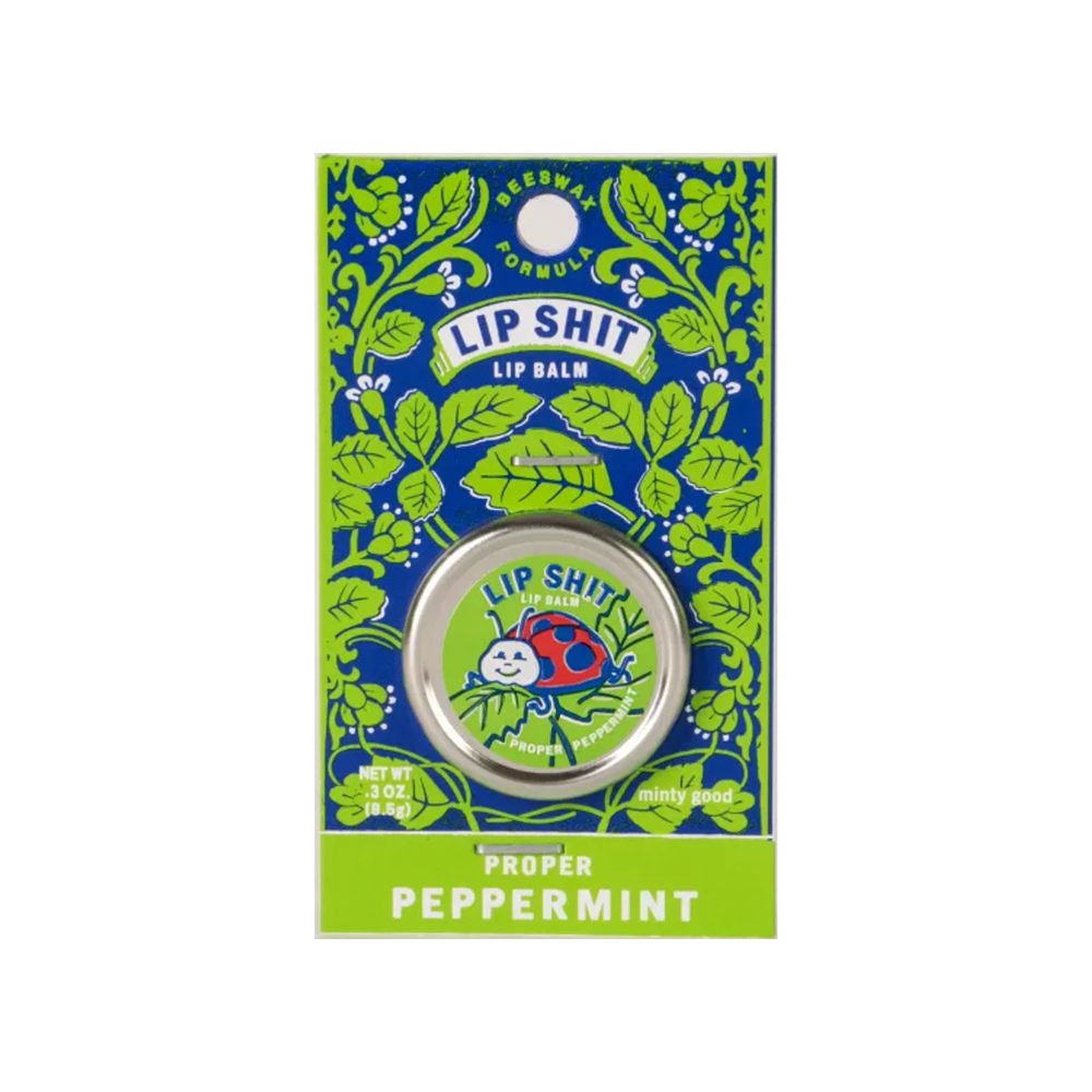 Blue Q Lip Sh*t Proper Peppermint