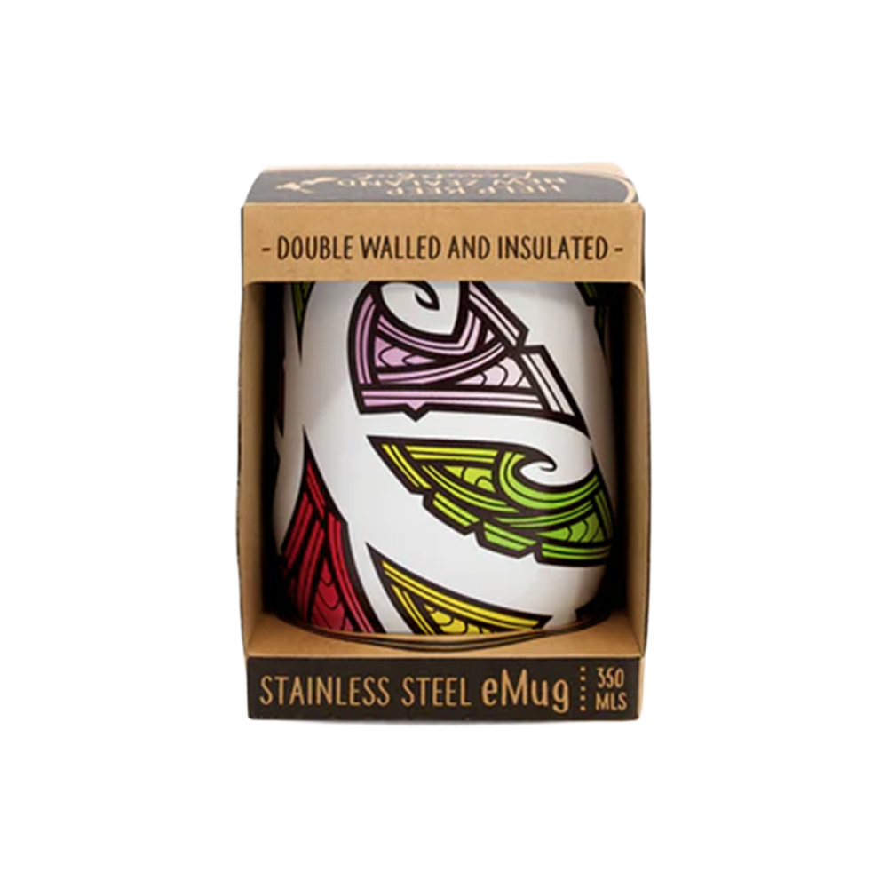 Moana Road X Miriama Grace-Smith Double Walled Mug Niwa