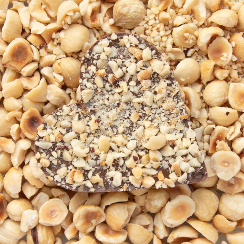 House of Chocolate Hazelnut Milk Chocolate Mini Heart