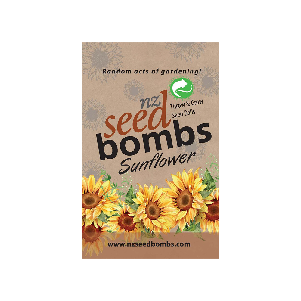 NZ Seed Bombs Sunflower