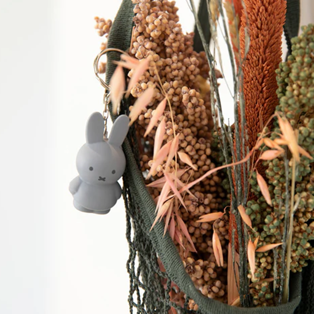 Atelier Pierre x Miffy Keyring Grey Blue