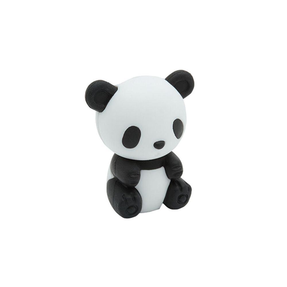 Iwako Eraser White Sitting Panda