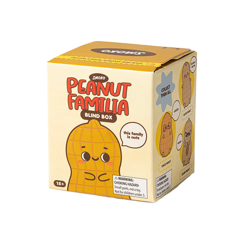 Smoko Peanut Familia Blind Box Figure