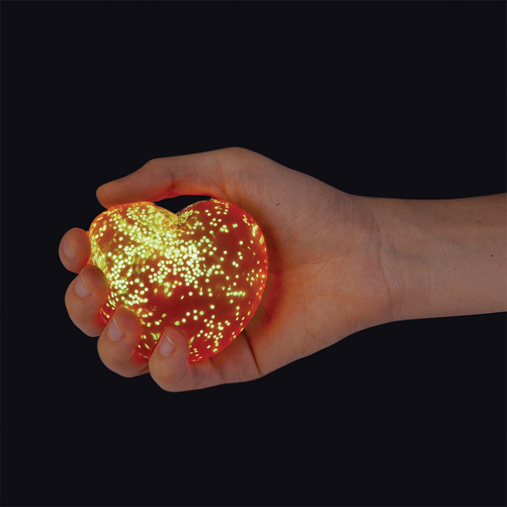 Smoosho's Super Squeeze Glow in the Dark Heart