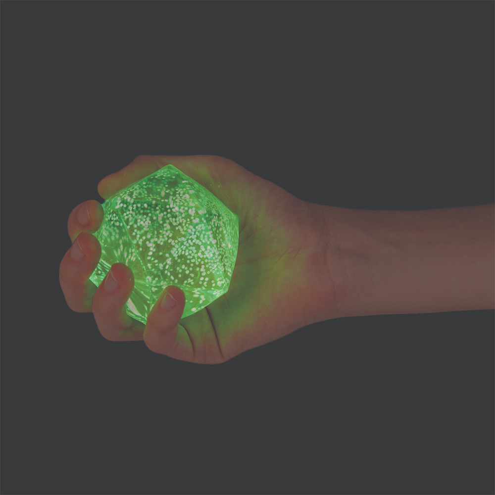 Smoosho's Super Squeeze Glow In The Dark Polyhedron Assorted