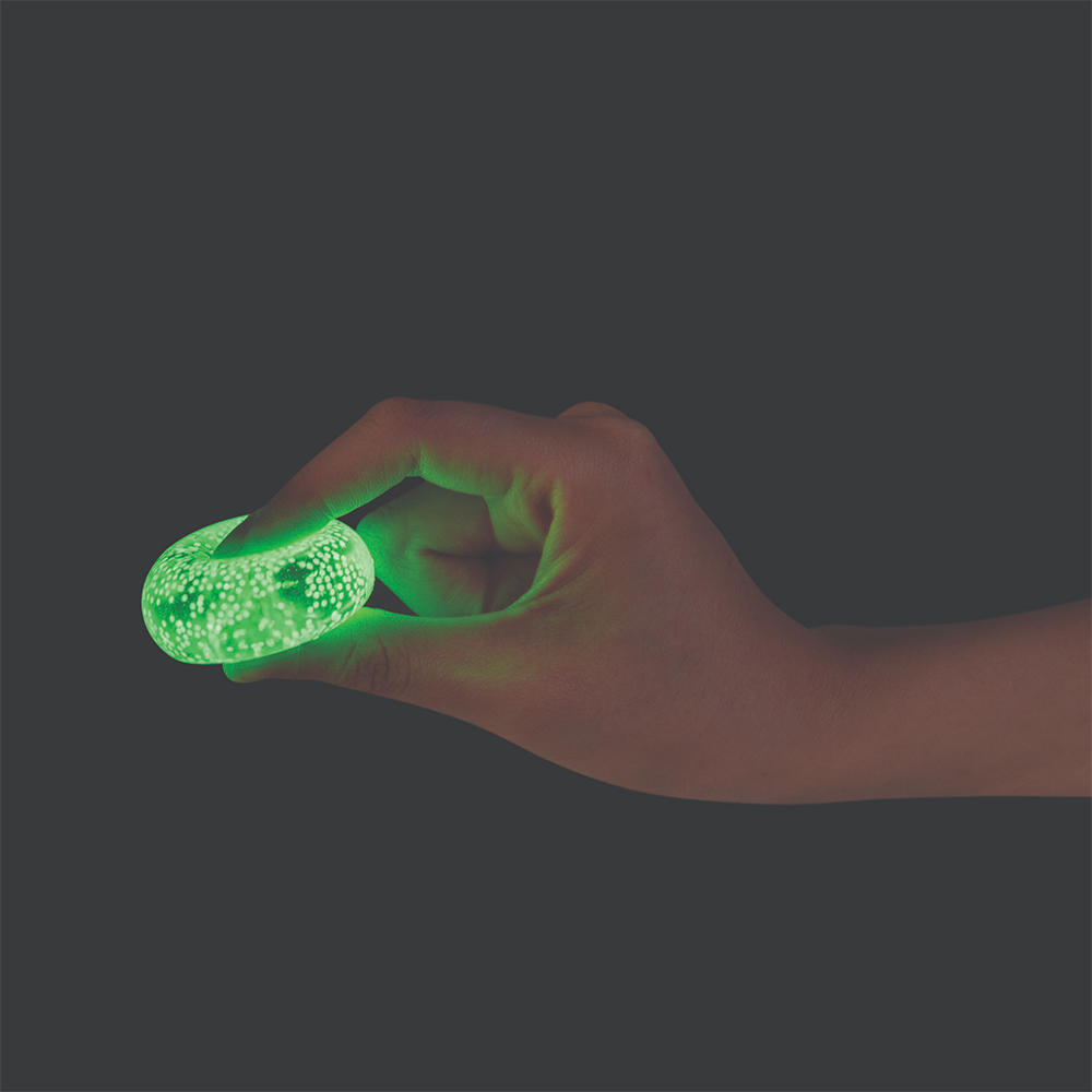 Smoosho's Super Squeeze Glow in the Dark Mini Balls Set of 3