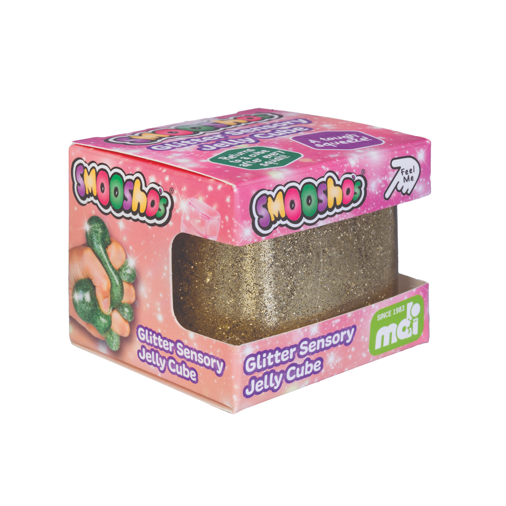 Smooshos Jelly Cube Glitter