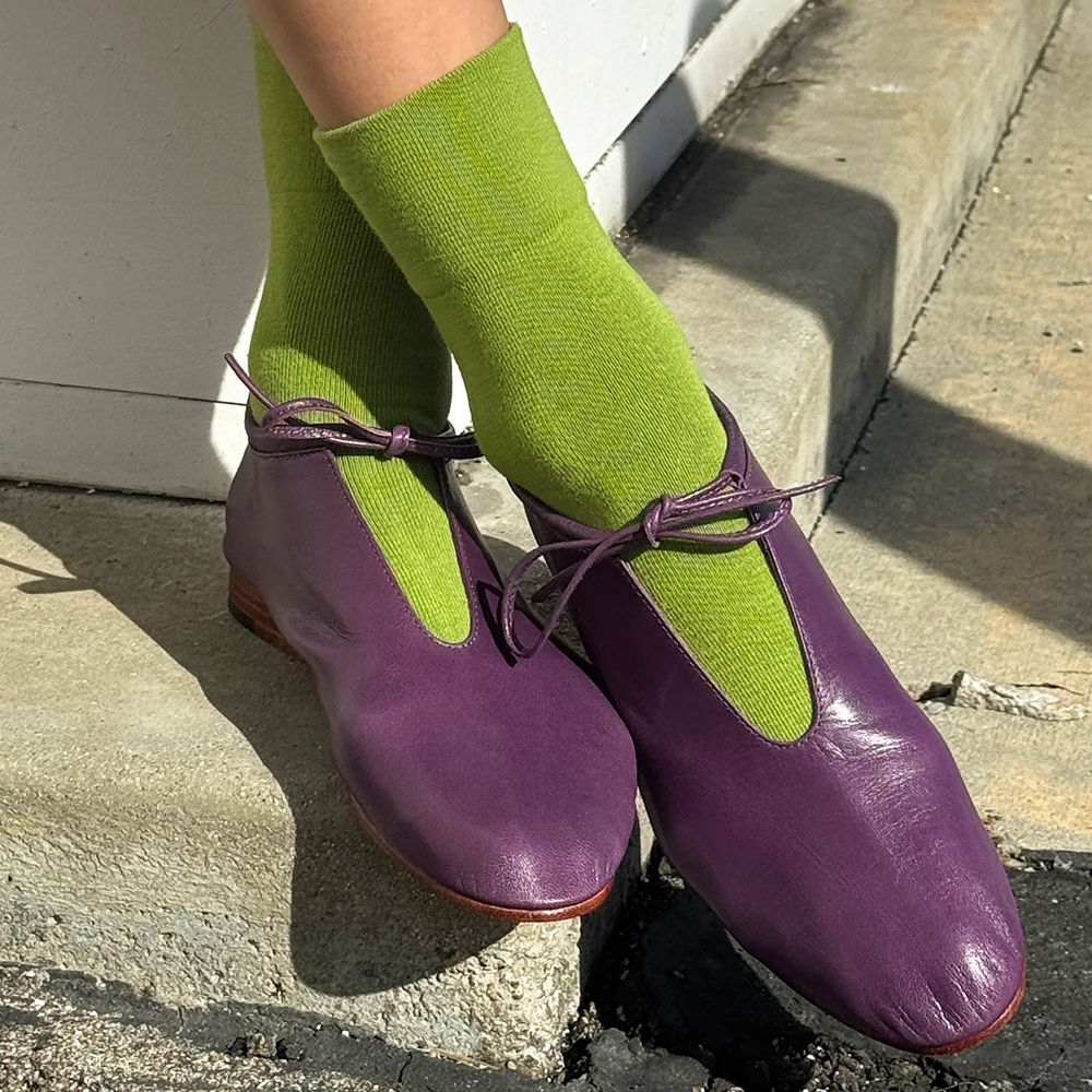 Le Bon Shoppe Socks Sneaker Matcha