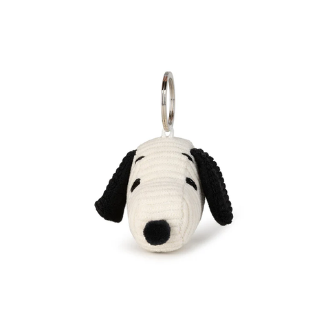 Bon Ton Toys x Peanuts Keychain Corduroy Snoopy Head