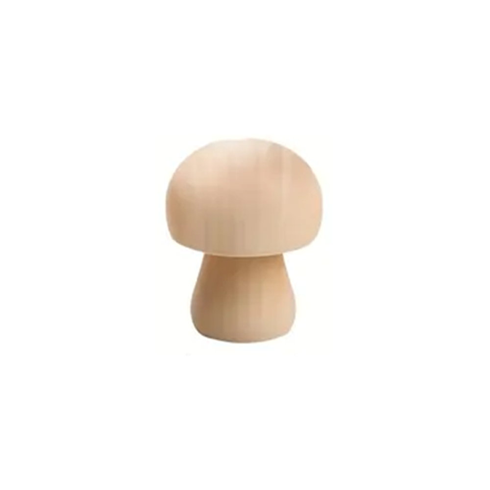 Mini Wooden Mushroom Tiny